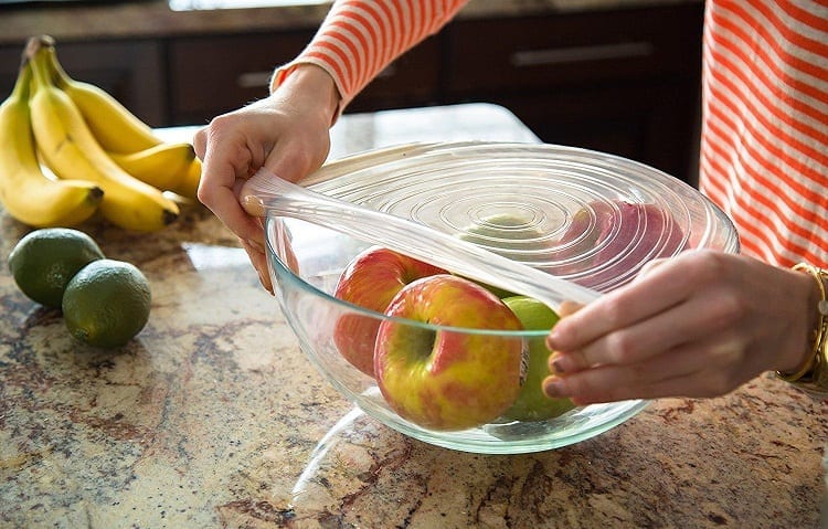 Covering Apples In Bowl