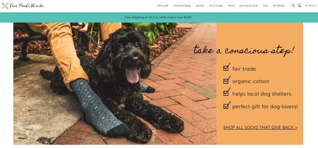 Fair Trade Winds - Ethical Clothing US