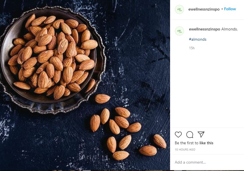 Screengrab of Almonds in a Bowl