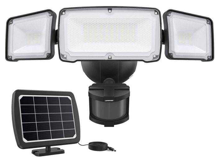 Lepower 1600LM solar flood light