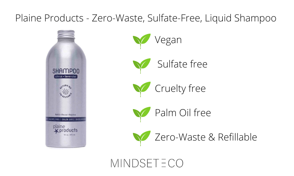 Zero Waste Shampoo - Plaine Products - Citrus Lavender Vegan Shampoo