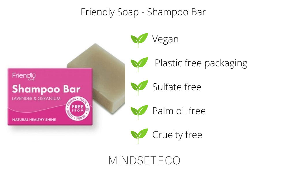 Zero waste shampoo - Friendly Soap Shampoo Bar