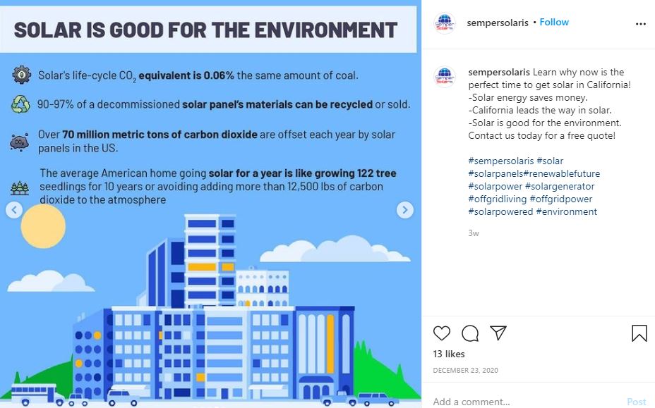Overpopulation - Solar is good for the environment