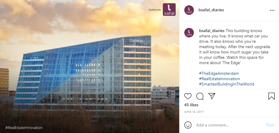 Eco-friendly Buildings - The Edge Amsterdam