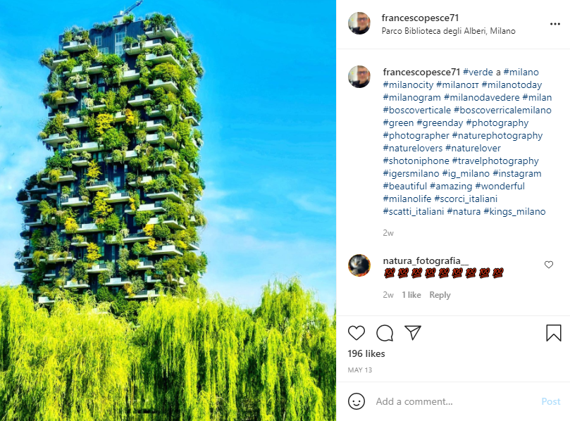 Eco-friendly Buildings - Bosco Verticle Italy