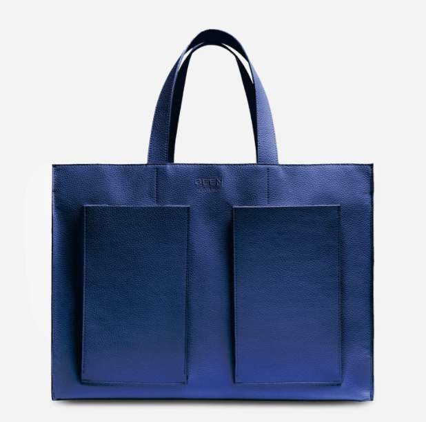 Blue Eco-friendly Tote Bag by Been London