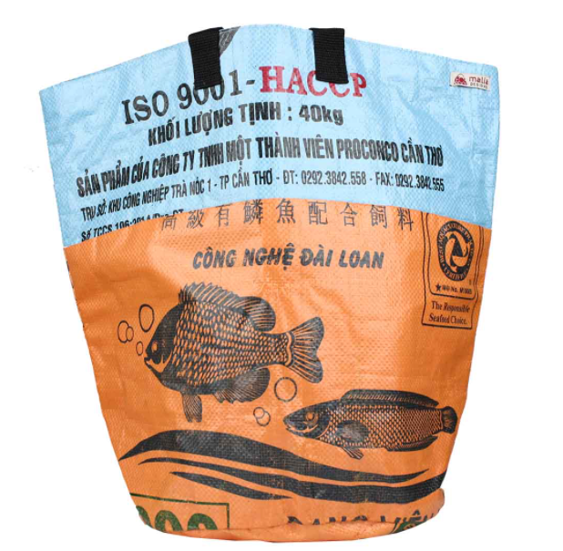 Recycled Feed Bag - Eco-friendly Tote Bag by Maila Designs
