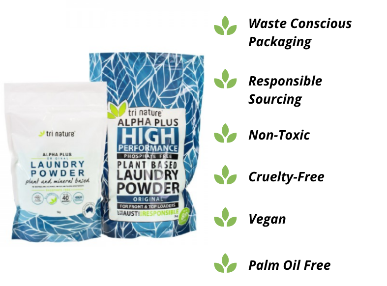 Eco-friendly laundry detergent by Tri Nature