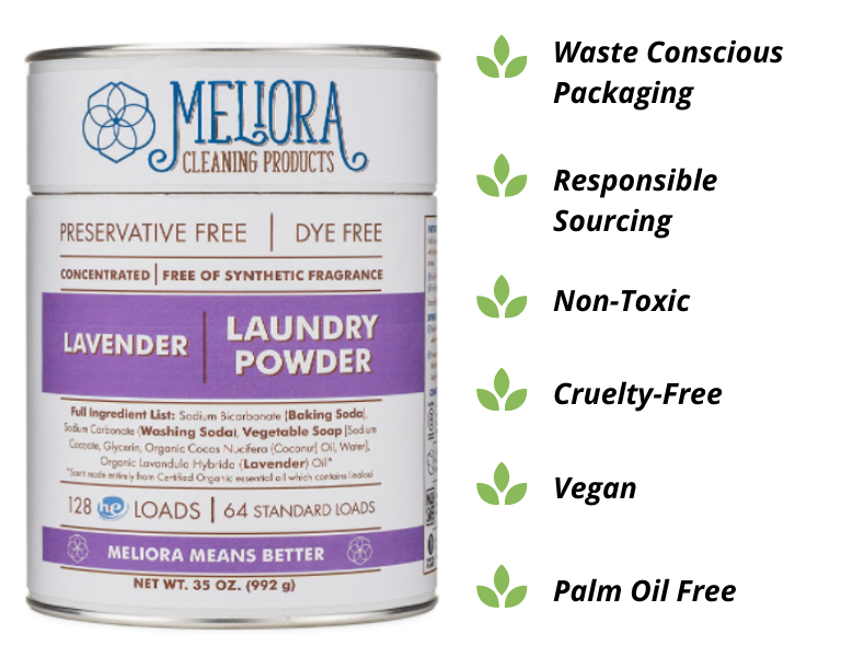 Meliora Eco-friendly Laundry Detergent Powder