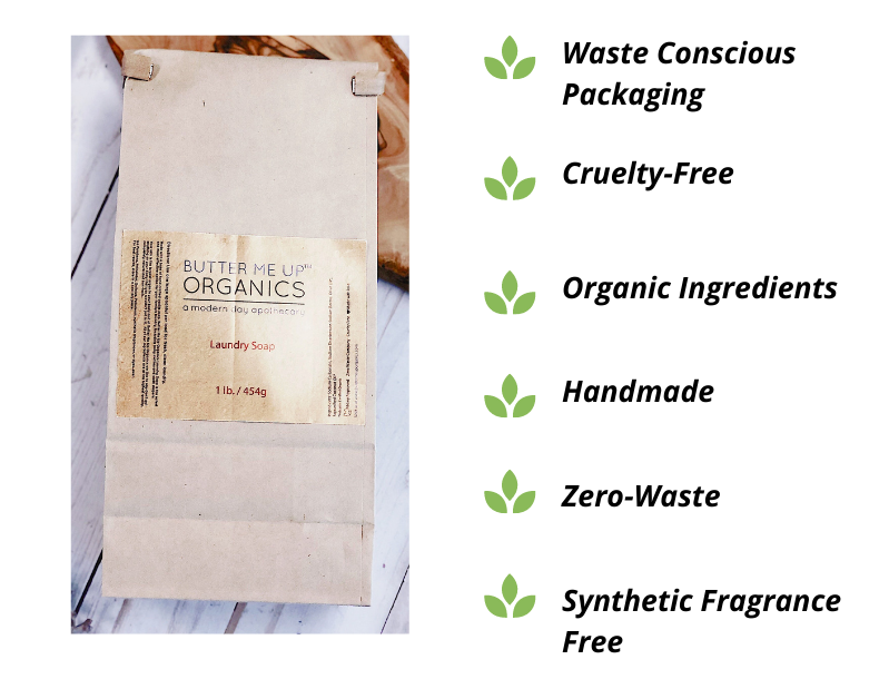 Eco-friendly Laundry Detergent - Butter Me Up Organics 