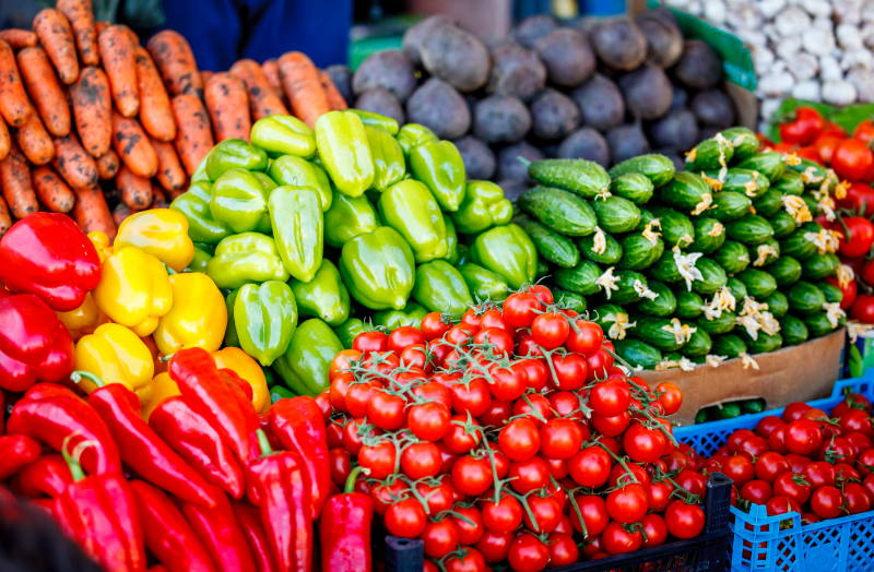 Farm to Table Cycle - Free Image from Canva of Fresh Produce