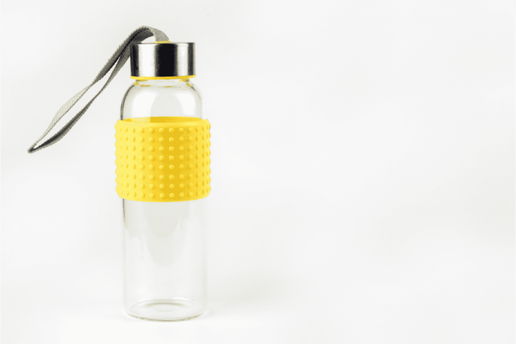Eco Swaps - Glass Water Bottle - Image from Canva