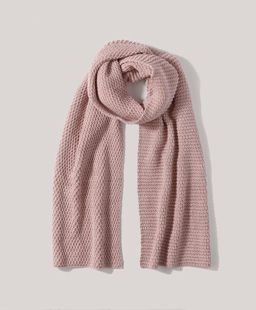 Eco-friendly gifts - Pact - Honeycomb Cotton Scarf
