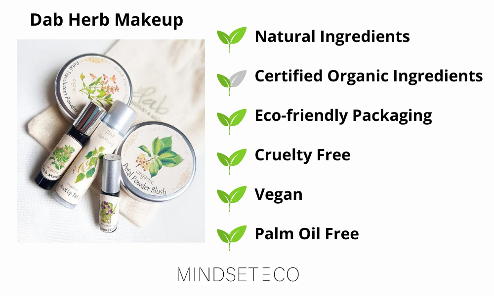 Eco-friendly makeup Brand - Dab Herb Makeup and Skincare