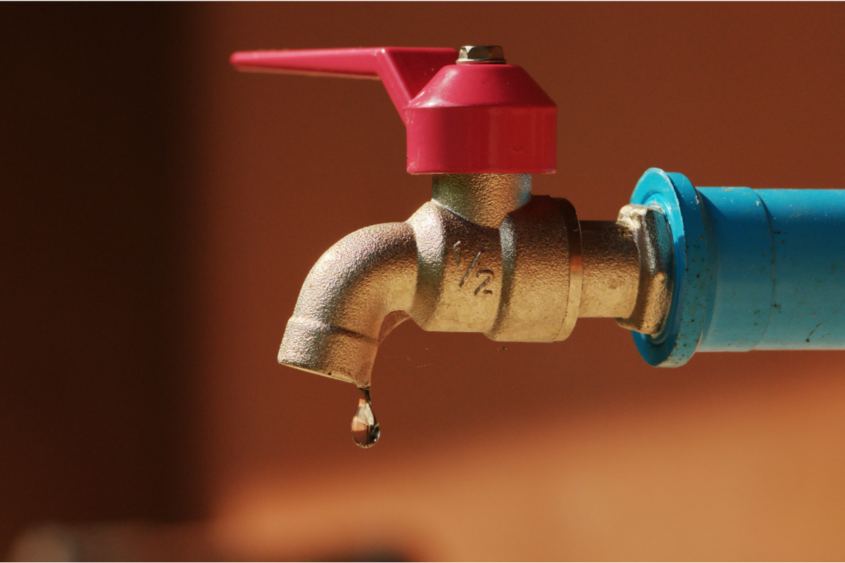 Ways to Conserve Water - Canva Stock Image - Leaking outdoor tap
