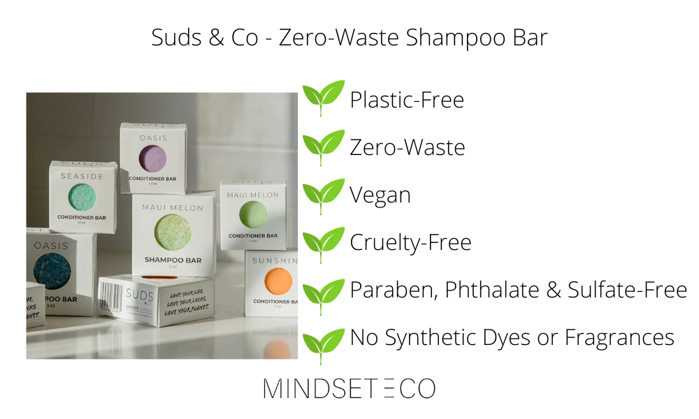 Suds & Co Plastic-Free Shampoo and Conditioner Bars
