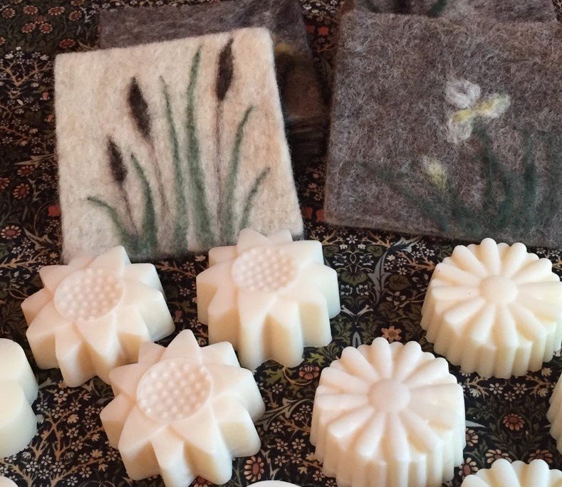 Dish Soap Bars - W.E. Sheep Zero Waste Dish Soap Bars and Wool Scrubbies