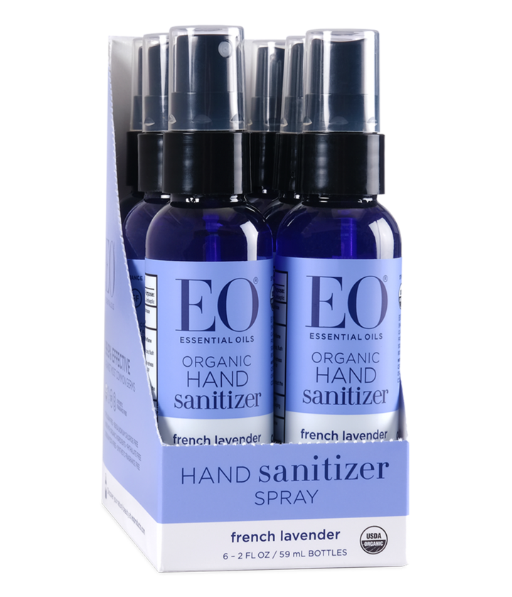 Natural Hand Sanitizers - EO Organic Lavender