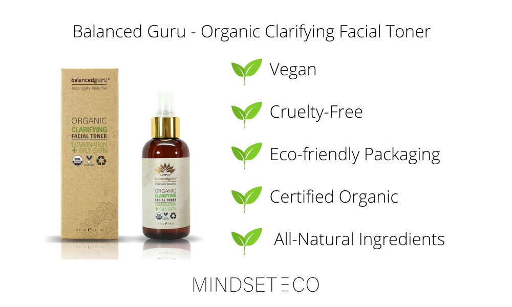 Vegan Beauty Products - Balanced Guru Organic Toner