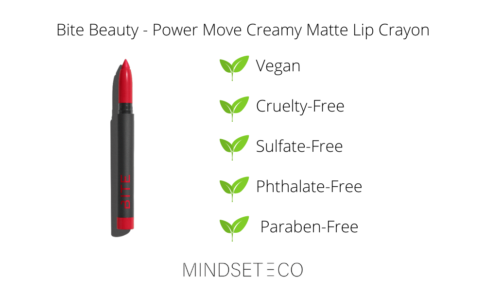 Vegan Beauty Products - Bite Beauty Power Move Vegan Lipstick
