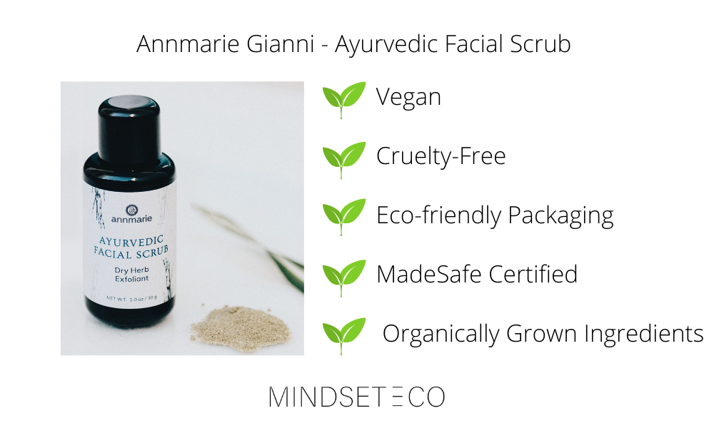 Vegan Beauty Products - Annmarie Gianni Organic Ayurvedic Vegan Face Scrub