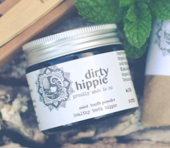 Eco-friendly Toothpaste - Dirty Hippie Mint Tooth Powder 