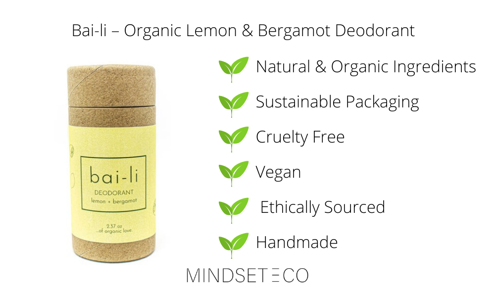 Bai-li's Handmade Eco-friendly Deodorant
