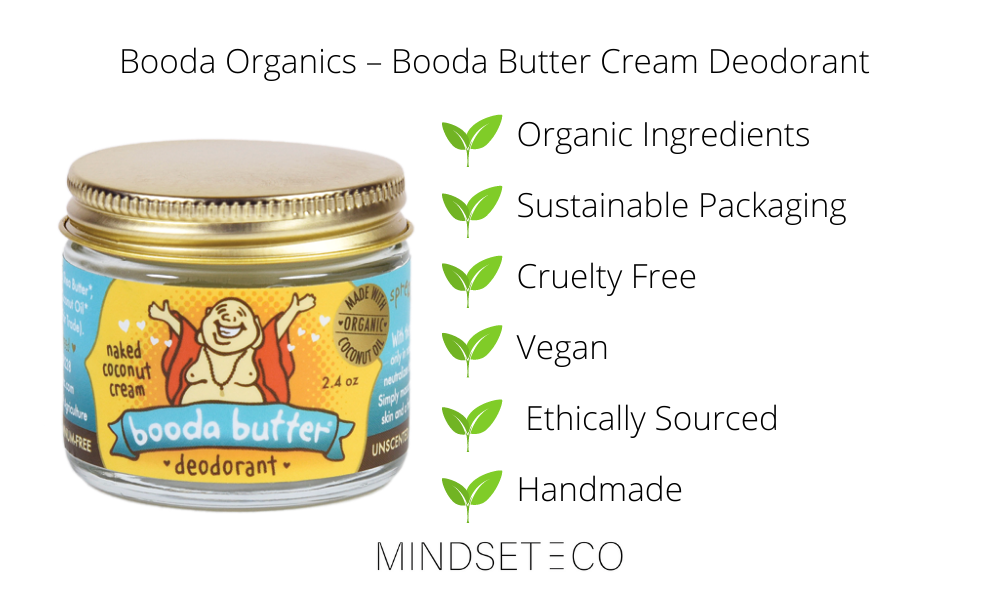 Booda Organics - Booda Butter Organic Eco-friendly Deodorant