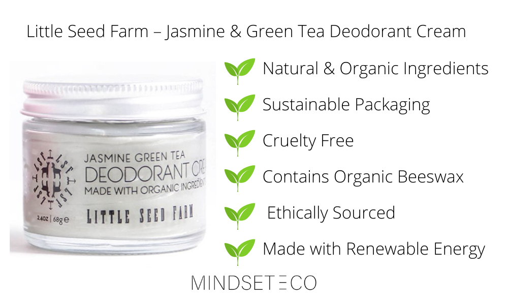 Little Seed Farm - Organic Eco-friendly Deodorant with Organic Beeswax