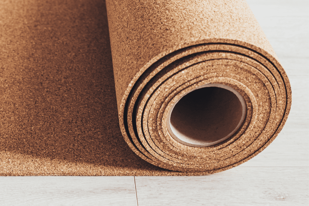 Roll of Cork Flooring Insulation 