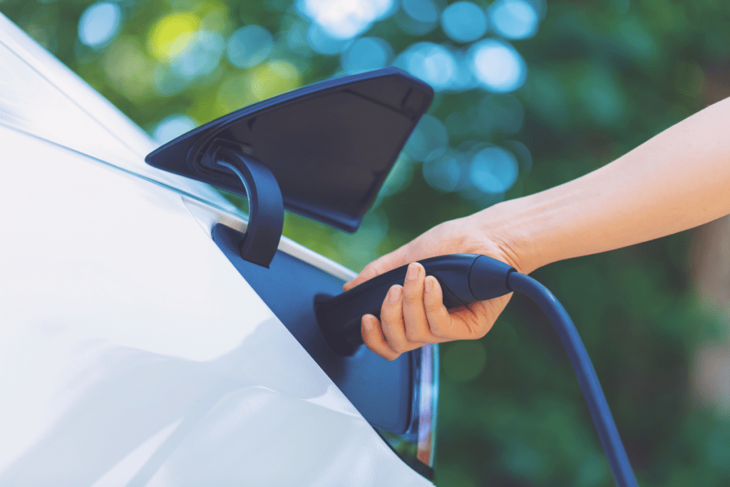 Electric vehicle charging point