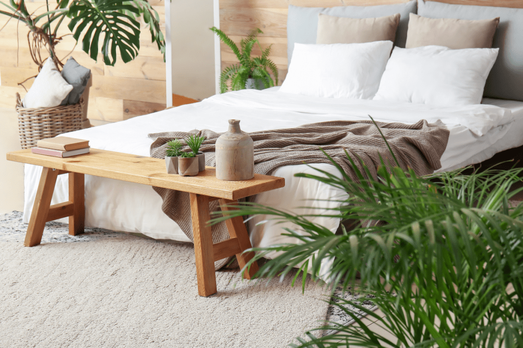 Green Interior Design - Wooden Furniture