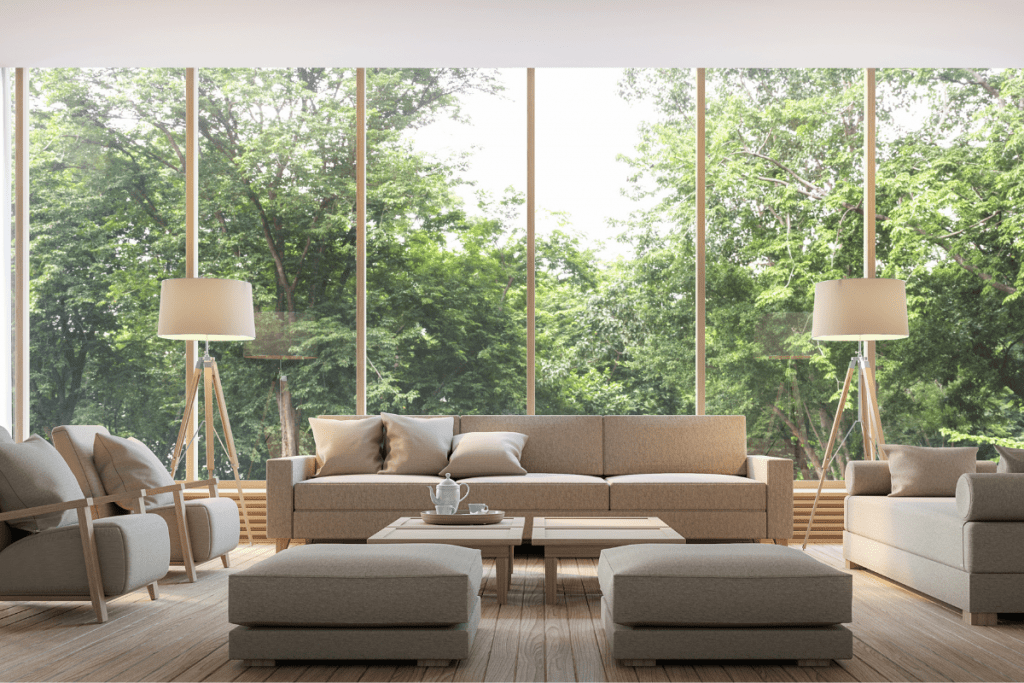 Green Interior Design - Natural Light