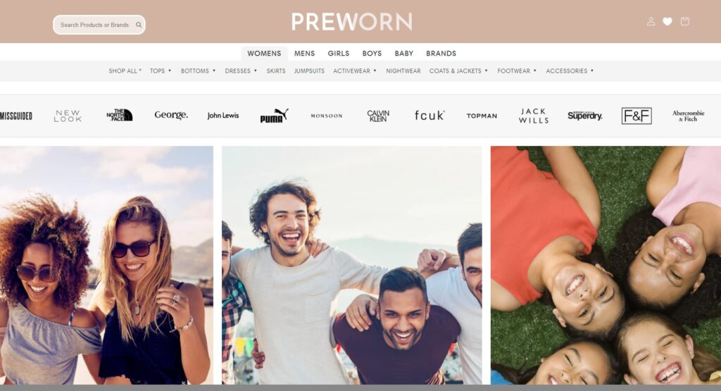 Preworn Website