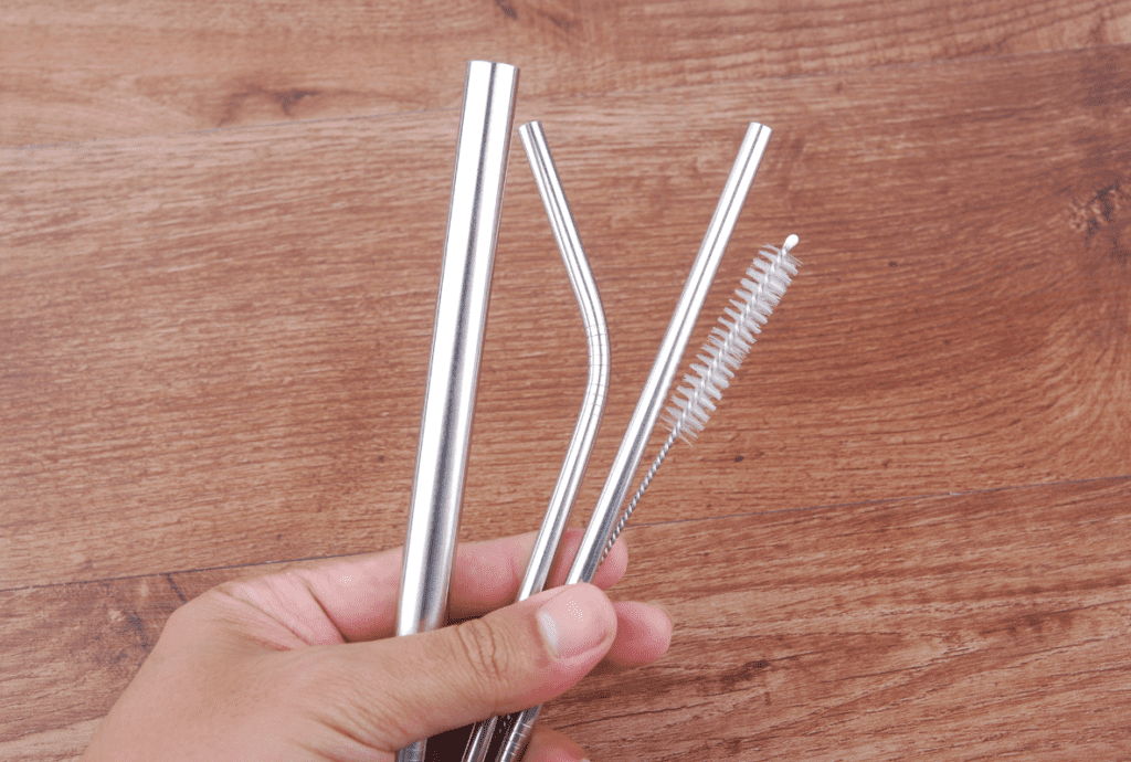 Eco-friendly Corporate Gifts - Reusable Straws made from Stainless Steel