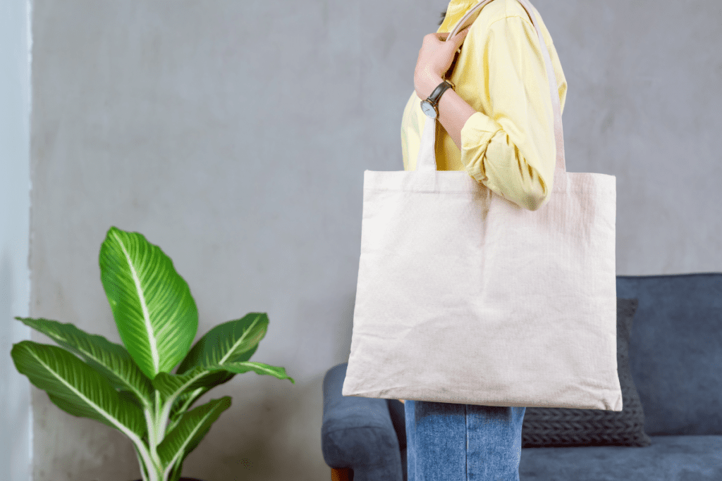 Eco-friendly Corporate Gifts - white cotton tote bag