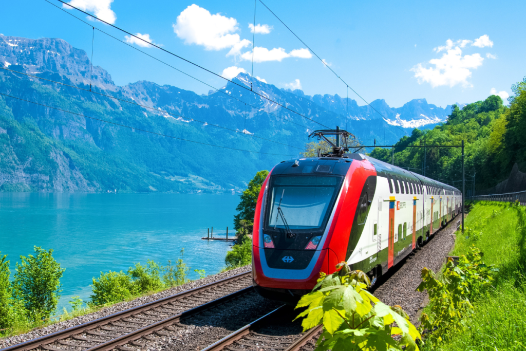 Sustainable Travel - train