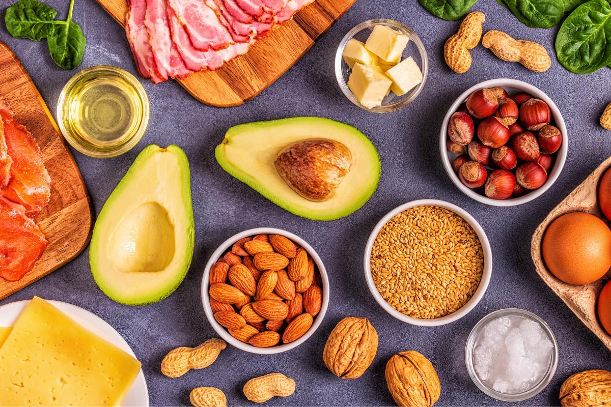 Eco-Keto - Whole foods and salmon