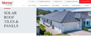 Monier Solar Roof Homepage