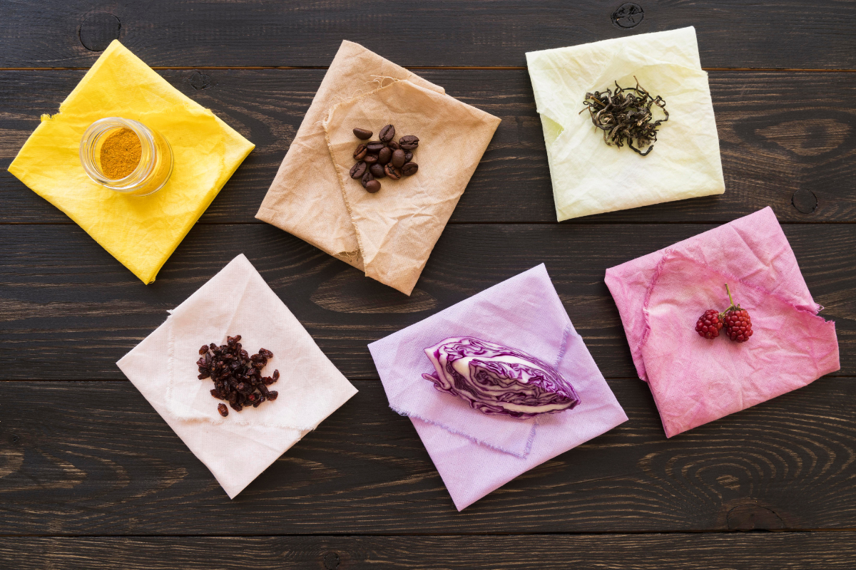 Natural Pigments - Plant Dye Samples - Stock Image from Canva