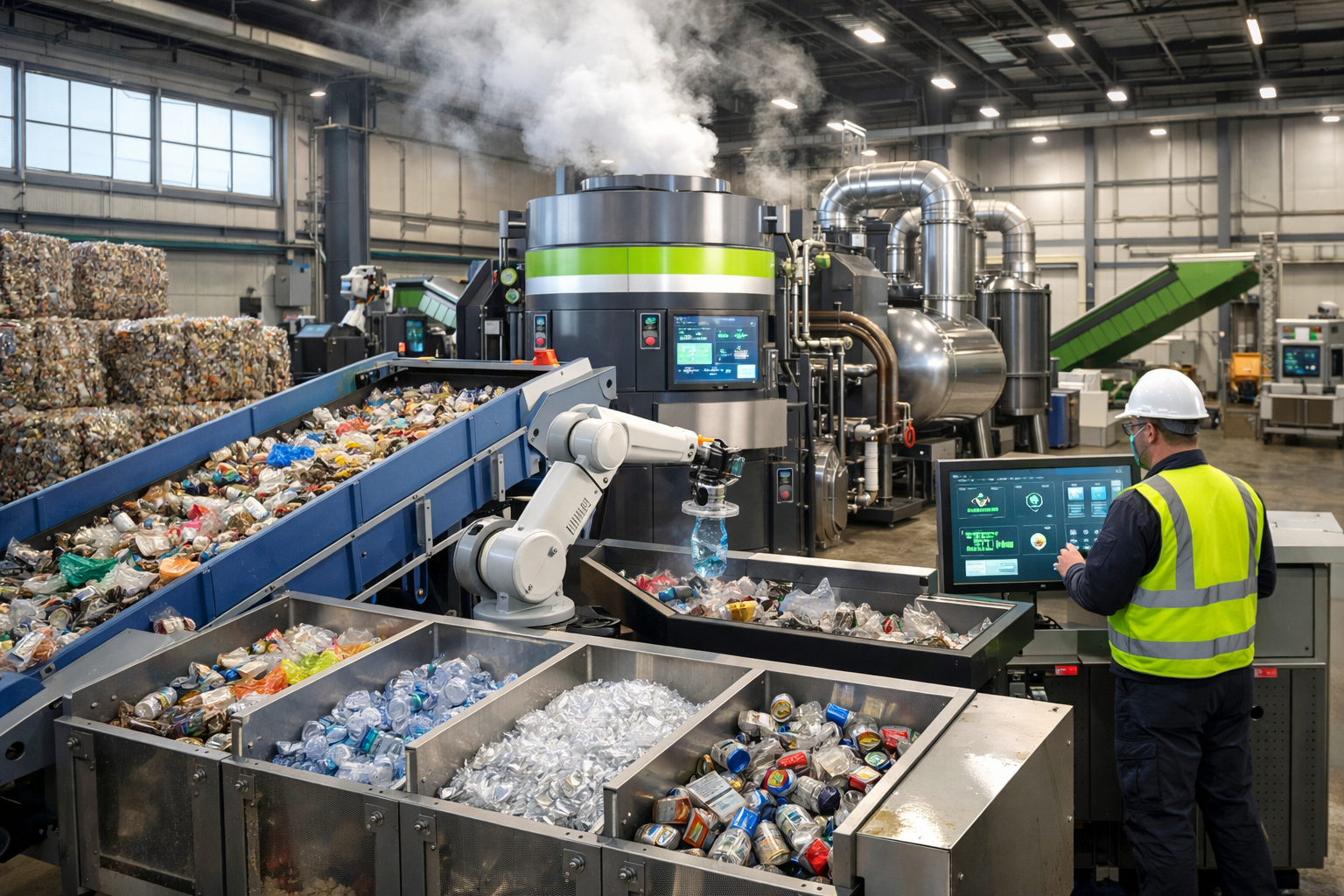 an innovative recycling facility