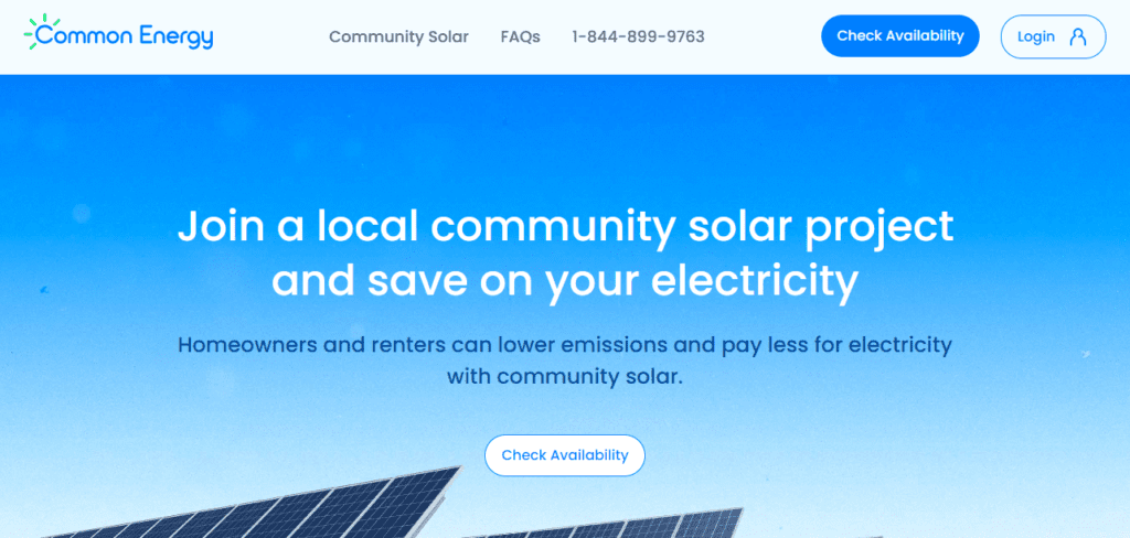 Common Energy Homepage