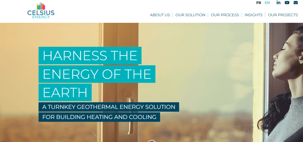 Celsius Energy Homepage