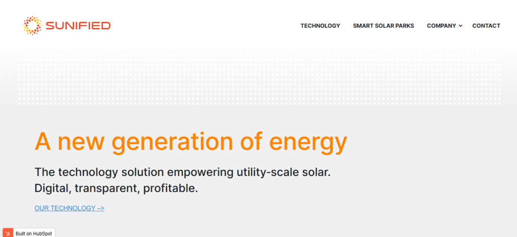 Sunified Group Homepage