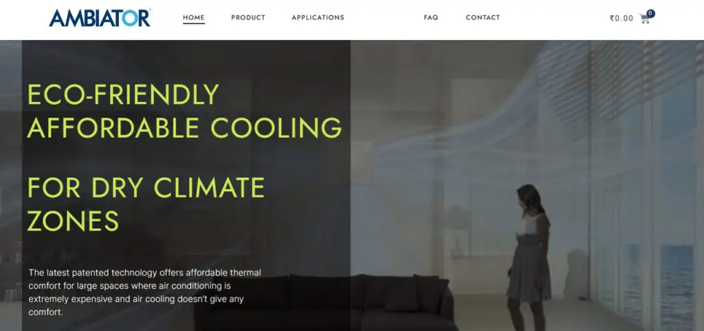 Ambiator Homepage