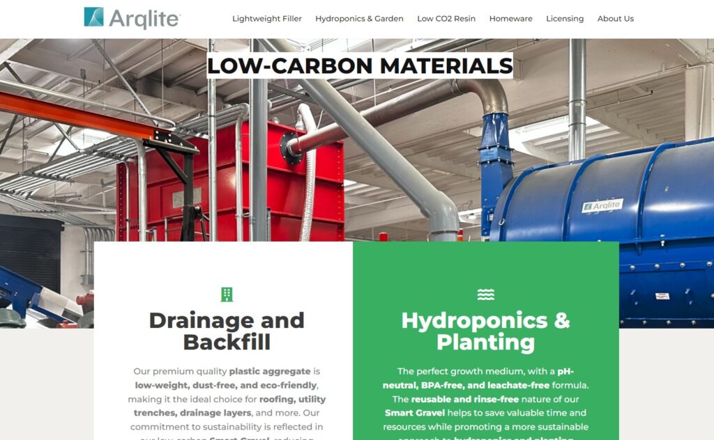 Arqlite Homepage