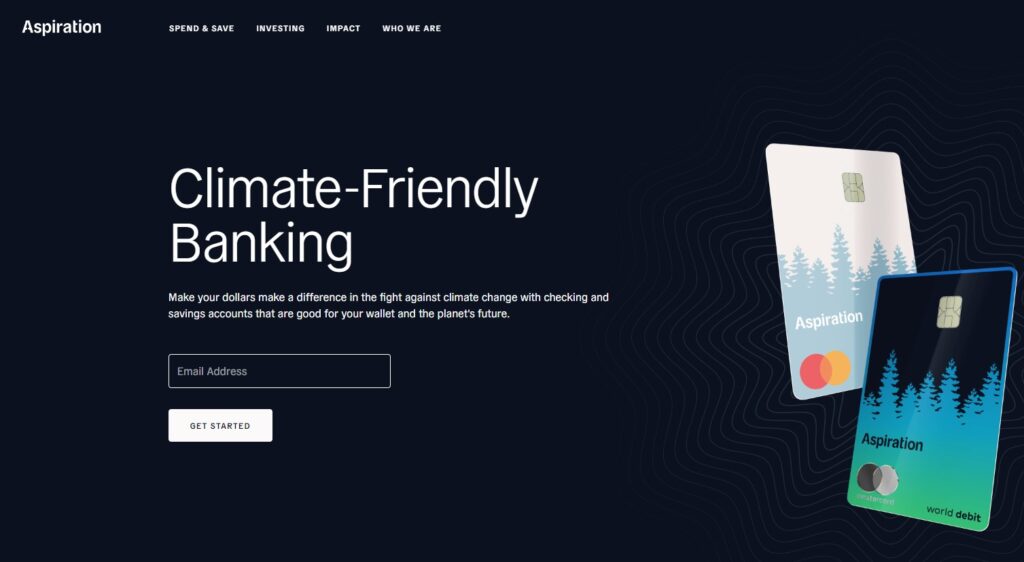 Aspiration Homepage