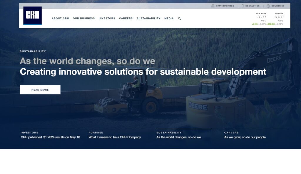 CRH Homepage