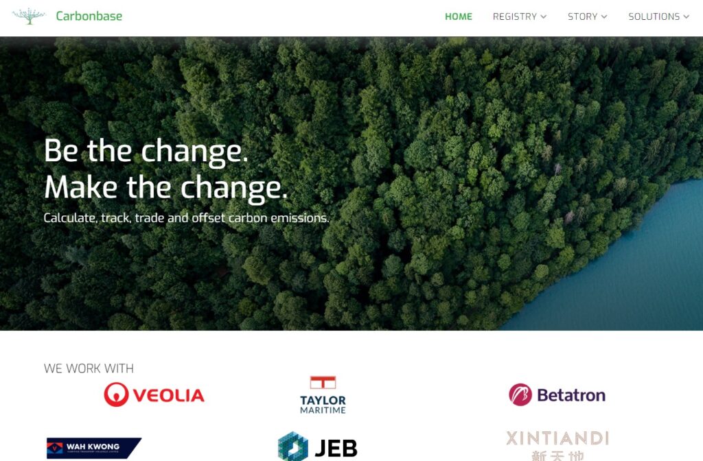Carbonbase Homepage