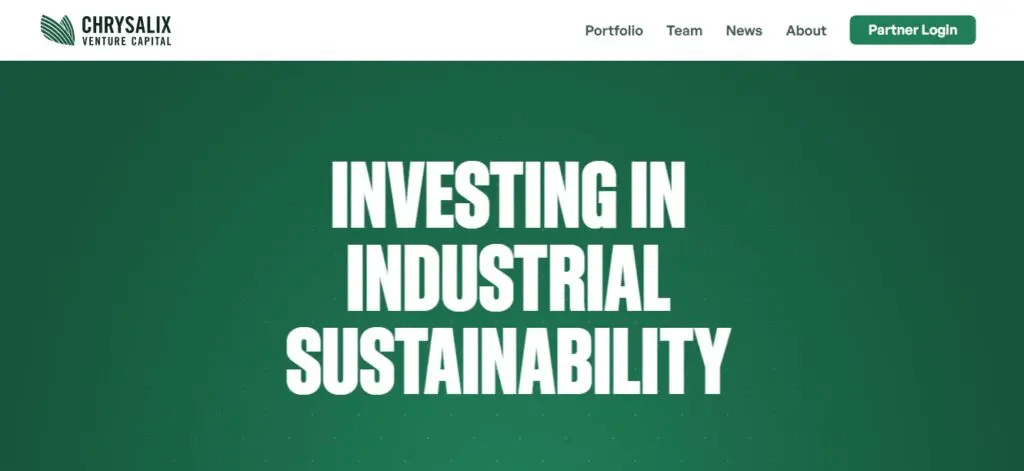 Chrysalix-Venture-Capital Homepage